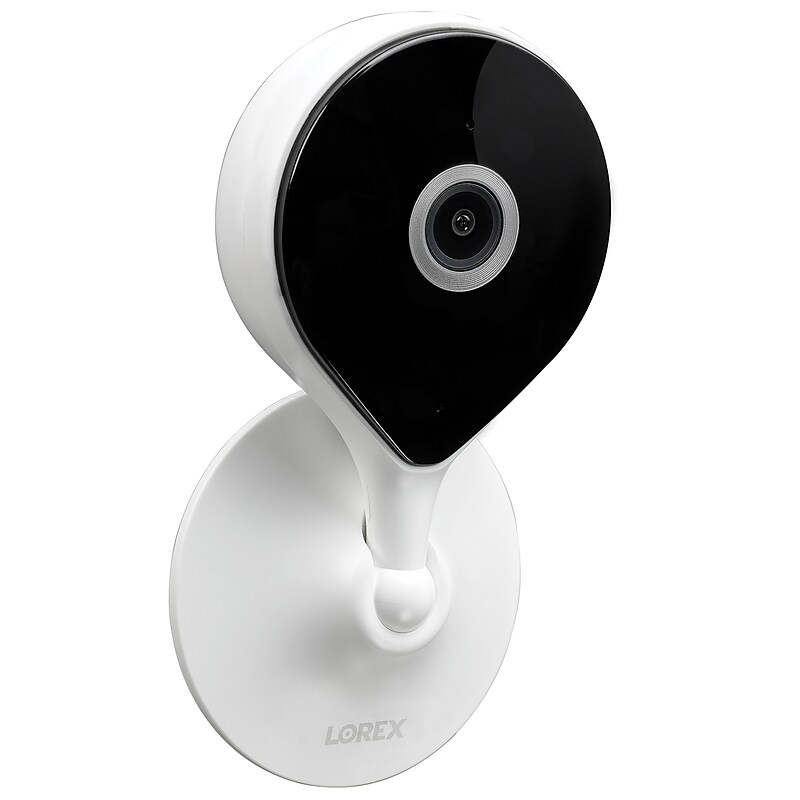 Lorex 2K QHD Indoor Wi-Fi Smart Security Camera with Person Detection, White (W461ASC-E) image 1