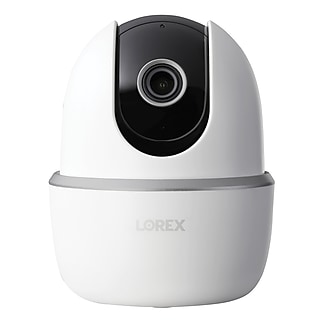 Lorex 2K QHD Outdoor Pan-Tilt Wi-Fi Security Camera, White