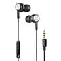 XYST In-Ear Earbuds with Microphone, Black (XYS-E3512BK)~#|#~sp193290335_sc7