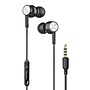 XYST In-Ear Earbuds with Microphone, Black (XYS-E3512BK)~#|#~sp193290340_sc7