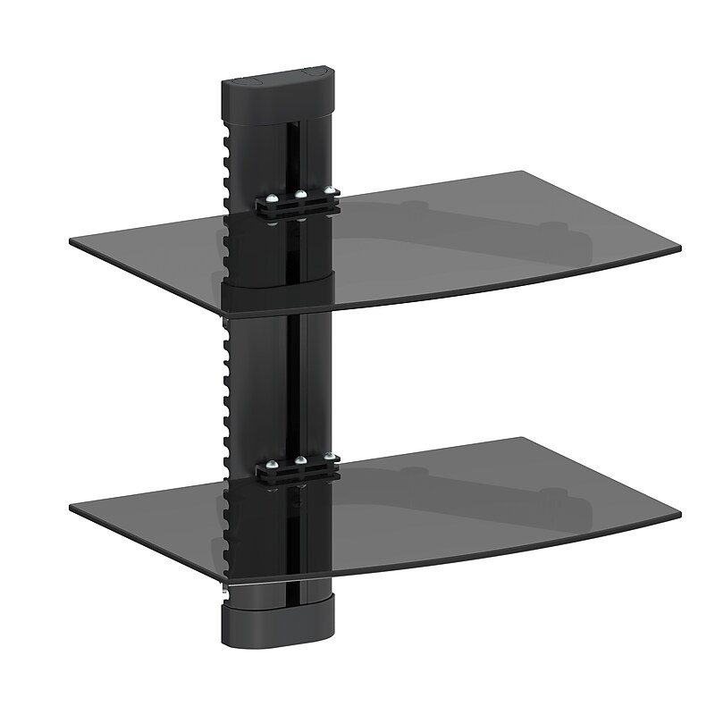 ProMounts Dual Wall Glass Shelf AV Component (FSH2) image 1