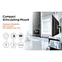 ProMounts  Full-Motion Wall TV Mount, 44 lbs. (UA-PRO110)~#|#~sp193859567_sc7