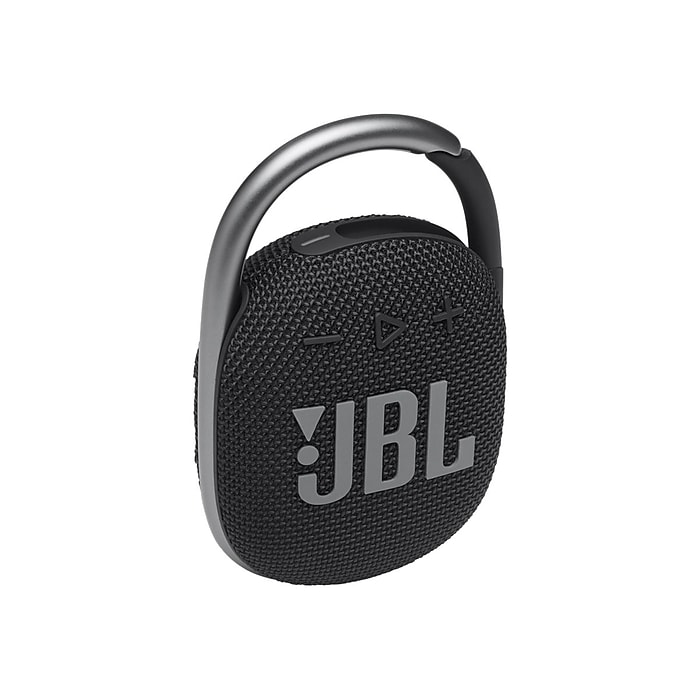 国内正規品　JBL CLIP4 ブラック Bluetoothスピーカー JBL Clip 4 JBLCLIP4BLKAM Bluetooth Speaker, Black | Staples