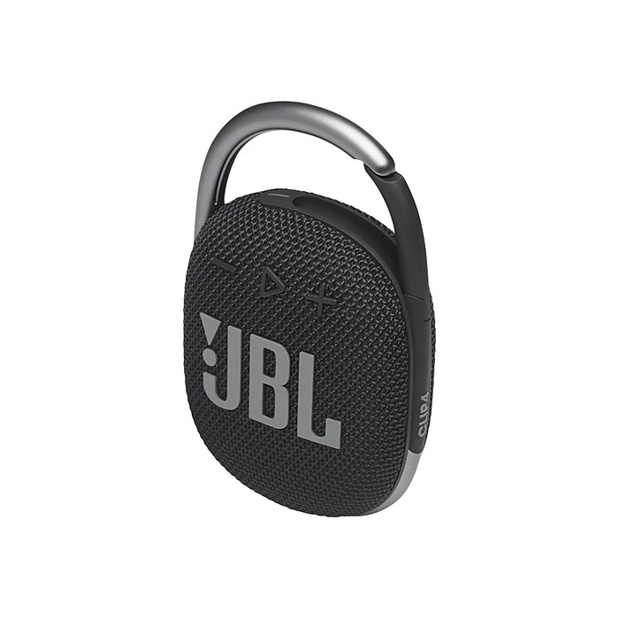 JBL Clip 4 JBLCLIP4BLKAM Bluetooth Speaker, Black | Staples