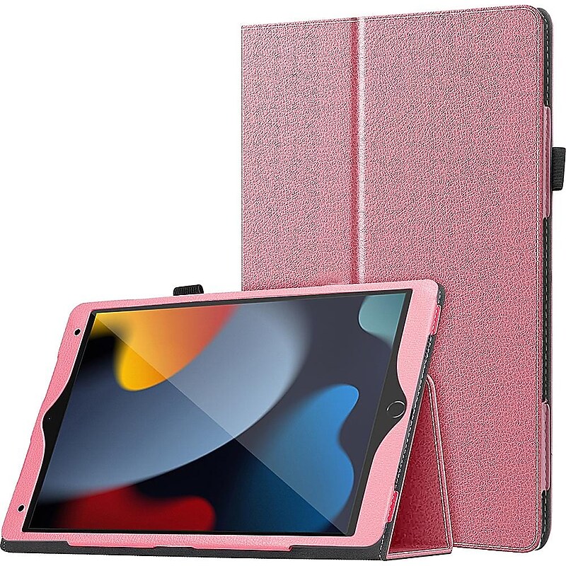 SaharaCase Bi-Fold Folio Case for Apple iPad 10.2" (9th Generation 2021), Pink (TB00068) image 1