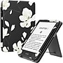 SaharaCase Hand Strap Folio Case for Amazon Kindle Paperwhite (11th Generation, 2021-2023 Release), Black Floral (TB00189)~#|#~sp194636162_sc7