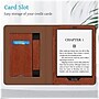 SaharaCase Hand Strap Series Folio Case for Amazon Kindle Paperwhite (11th Generation, 2021-2023 Release), Brown (TB00188)~#|#~sp194636185_sc7