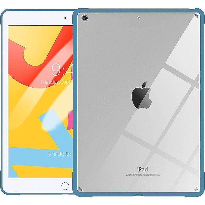 SaharaCase Hybrid Flex Series Case for Apple iPad 10.2" (9th Generation 2021), Clear Blue (TB00073) image 1