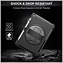 SaharaCase Protection Hand Strap Series Case for Apple iPad 10.2" (9th Generation 2021), Black (TB00078)~#|#~sp194636376_sc7