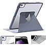 SaharaCase Rotating Folio Case for iPad Air 10.9" (4th Gen, 5th Gen) and iPad Air 11-inch M2 & M3), Shadow Purple Gray~#|#~sp194636381_sc7
