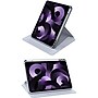 SaharaCase Rotating Folio Case for iPad Air 10.9" (4th Gen, 5th Gen) and iPad Air 11-inch M2 & M3), Shadow Purple Gray~#|#~sp194636383_sc7