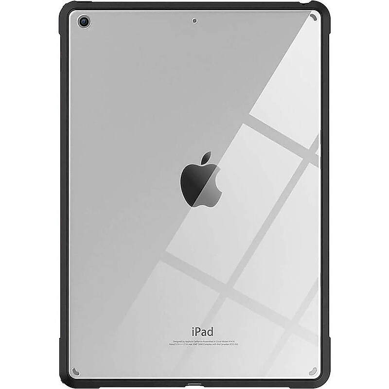 SaharaCase Hybrid Flex Series Case for Apple iPad 10.2" (9th Generation 2021), Clear Black (TB00072) image 1