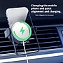 SaharaCase Car Vent Mount Compatible with MagSafe for Most Cell Phones, Black (TB00096)~#|#~sp194636609_sc7