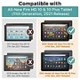 SaharaCase Tri-Fold Folio Case for Amazon Fire HD 10 (2021), Black (TB00120)~#|#~sp194636824_sc7
