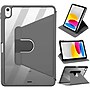 SaharaCase Rotating Folio Case for iPad 11'' (A16) and iPad 10.9" (10th Gen) , Dark Gray (TB00272)~#|#~sp194636988_sc7