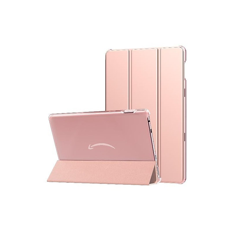 SaharaCase Tri-Fold Folio Case for Amazon Fire HD 10 (2021), Pink (TB00121) image 1