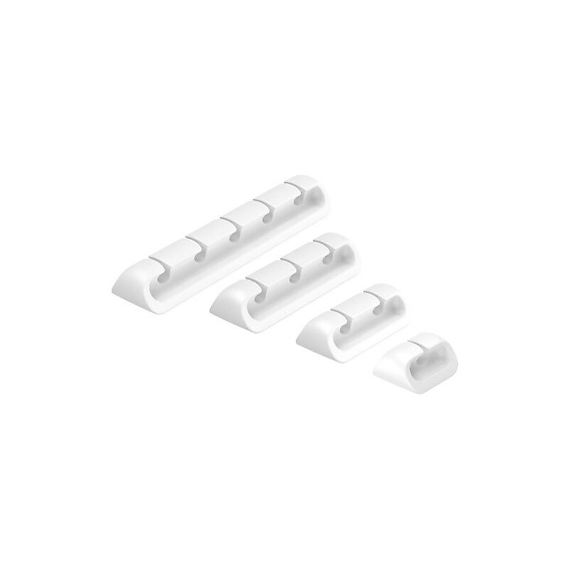 SaharaCase USB Cable Holder Organizer (4-Pack), White (TB00098) image 1