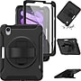 SaharaCase Protection Hand Strap Series Case for Apple iPad mini A17 Pro & 6th Generation 2021, Black (TB00054)~#|#~sp194637181_sc7