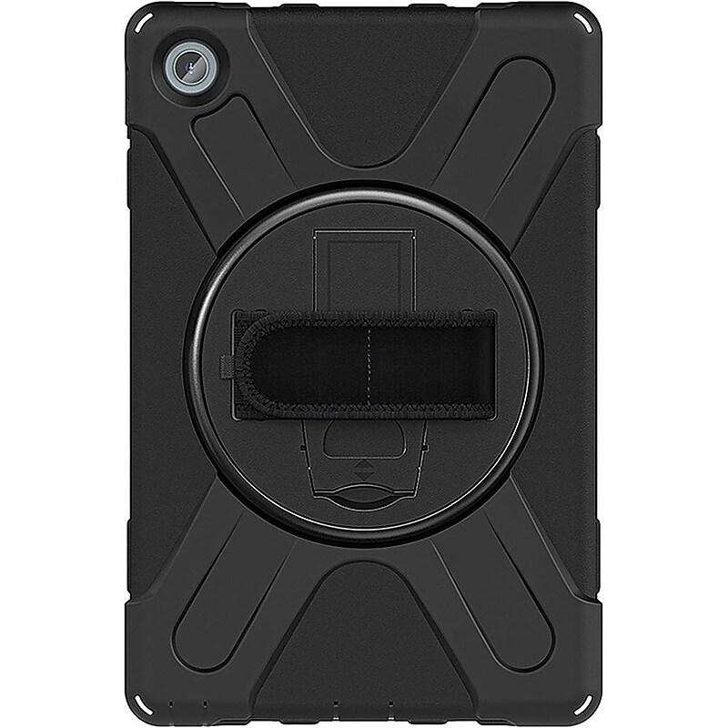 SaharaCase Protection Hand Strap Series Case for Lenovo Tab M10 Plus (3rd Gen), Black (TB00266) image 1