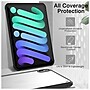 SaharaCase Hybrid-Flex Series Case for Apple iPad mini A17 Pro & 6th Generation 2021, Clear Black (TB00048)~#|#~sp194637354_sc7