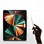 SaharaCase Hybrid Flex Series Case for Apple iPad Pro 12.9" (4th, 5th, and 6th Gen 2020-2022), Clear (TB00030)~#|#~sp194637816_sc7