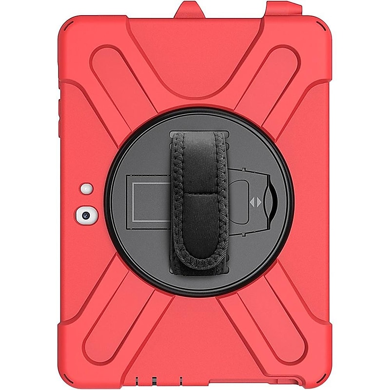 SaharaCase Protection Hand Strap Series Case for Microsoft Surface Go 3, Red (TB00166) image 1