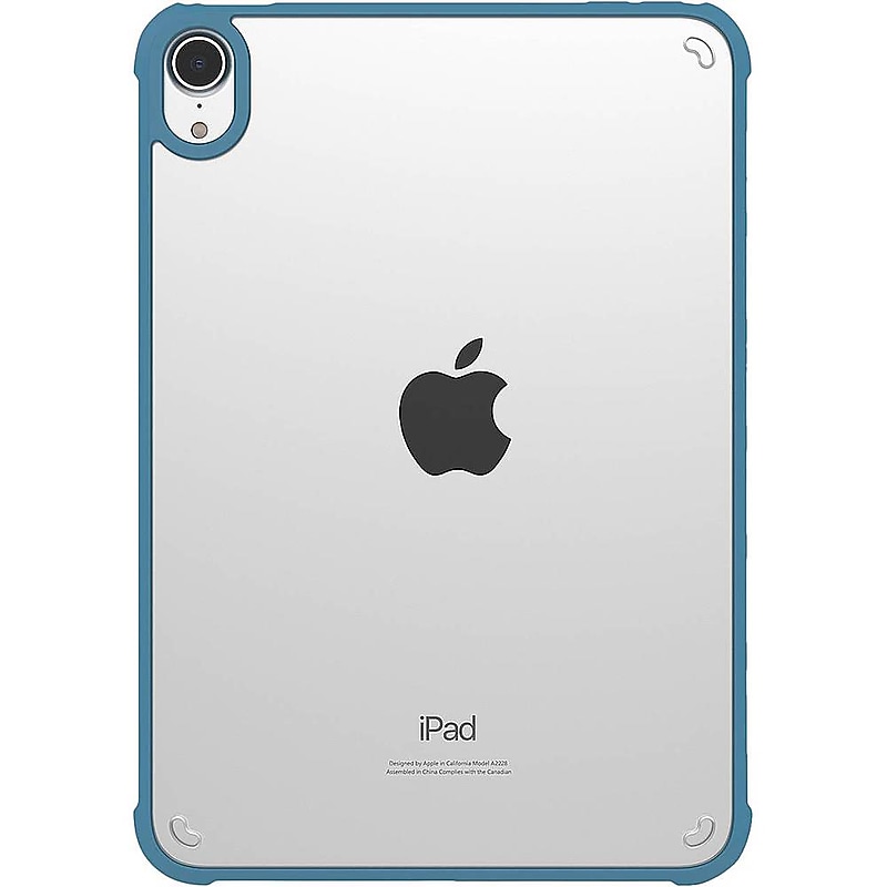 SaharaCase Hybrid-Flex Series Case for Apple iPad mini A17 Pro & 6th Generation 2021, Clear Blue (TB00049) image 1