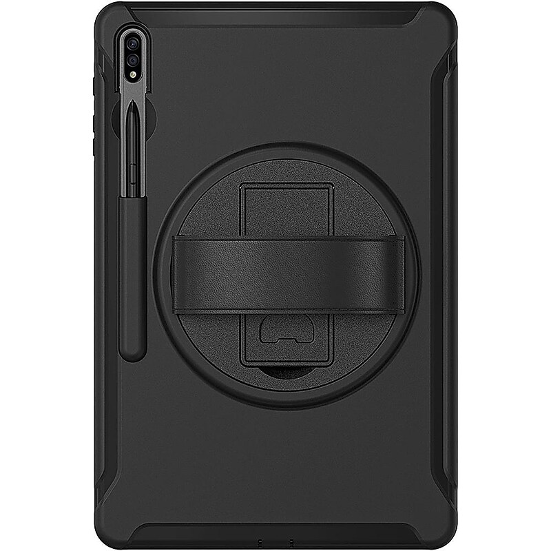SaharaCase Protection Hand Strap Series Case for Samsung Galaxy Tab S8+, Black (TB00219) image 1