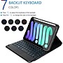 SaharaCase Keyboard Folio Case for Apple iPad mini A17 Pro & 6th Generation 2021, Black (TB00061)~#|#~sp194638432_sc7