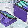 SaharaCase Multi-Angle Case for Apple iPad mini A17 Pro & 6th Generation 2021, Purple (TB00047)~#|#~sp194638624_sc7