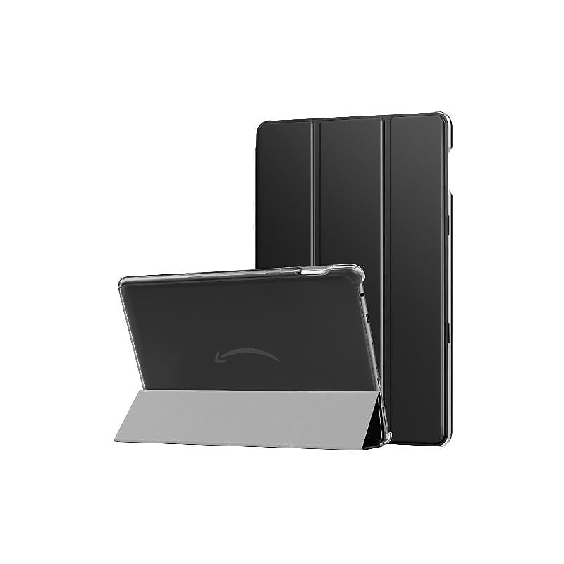 SaharaCase Tri-Fold Folio Case for Amazon Fire HD 10 (2021), Black (TB00120) image 1