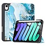 SaharaCase Folio Case for Apple iPad mini A17 Pro & 6th Generation 2021, Blue Marble (TB00051)~#|#~sp194639455_sc7