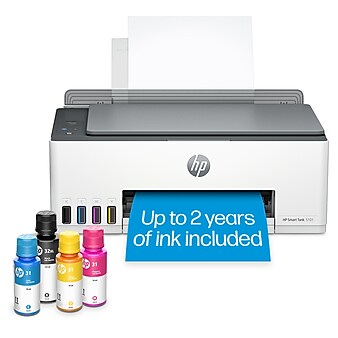 HP Smart Tank 5101 Wireless All-in-One Ink Tank Printer with up to 2 years of ink included (1F3Y0A)