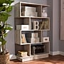 Baxton Studio Teagan 50" H Bookcase, Oak Brown (146-8300-HiT)~#|#~sp195586198_sc7