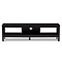Baxton Studio Callie 3-Shelf Wood TV Stand, Wenge Dark Brown, Screens up to 64" (146-8291-HiT)~#|#~sp195586859_sc7