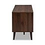 Baxton Studio Samuel 5-Shelf Wood TV Stand, Walnut Brown and Dark Grey, Screens up to 70" (148-8669-HiT)~#|#~sp195586868_sc7