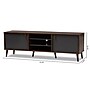 Baxton Studio Samuel 5-Shelf Wood TV Stand, Walnut Brown and Dark Grey, Screens up to 70" (148-8669-HiT)~#|#~sp195586873_sc7