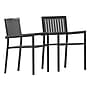 Flash Furniture Harris Indoor/Outdoor Stacking Club Chairs, 2 Pack (2SBA268CBK)~#|#~sp195659028_sc7