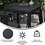 Flash Furniture Helvey Indoor-Outdoor Table and Chairs Set, 5 Pieces (SBT11C4TBK)~#|#~sp195659087_sc7