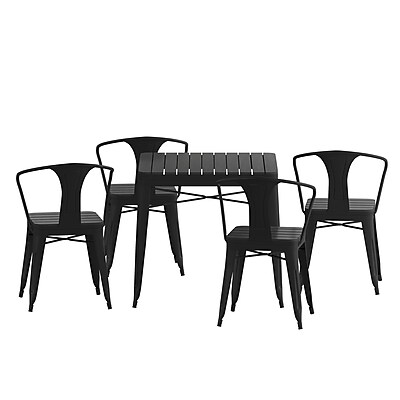 Flash Furniture Helvey Indoor-Outdoor Table and Chairs Set - Thumbnail 3