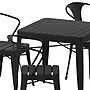 Flash Furniture Helvey Indoor-Outdoor Table and Chairs Set, 5 Pieces (SBT11C4TBK)~#|#~sp195659091_sc7