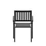 Flash Furniture Harris Indoor/Outdoor Stacking Club Chairs, 2 Pack (2SBA268CBK)~#|#~sp195659138_sc7