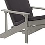 Flash Furniture Charlestown Adirondack Chairs, Gray with Gray Cushions, 2 Pack (2JJC14501CSGYLG)~#|#~sp195659164_sc7