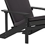 Flash Furniture Charlestown Adirondack Chairs, Slate Gray with Gray Cushions, 2 Pack (2JJC14501CSGYST)~#|#~sp195659488_sc7