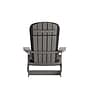 Flash Furniture Charlestown Folding Adirondack Chairs, Gray with Gray Cushions, 2 Pack (2JJC14505CSGYGY)~#|#~sp195659828_sc7