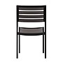 Flash Furniture Lark Outdoor Stackable Side Chair, 2 Pack (2XUDGHW6036GY)~#|#~sp195660036_sc7