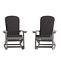 Flash Furniture Savannah Adirondack Rocking Chairs, Gray with Gray Cushions, 2 Pack (2JJC14705CSGYGY)~#|#~sp195660251_sc7