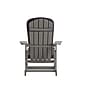 Flash Furniture Savannah Adirondack Rocking Chairs, Gray with Gray Cushions, 2 Pack (2JJC14705CSGYGY)~#|#~sp195660270_sc7