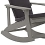 Flash Furniture Savannah Adirondack Rocking Chairs, Gray with Gray Cushions, 2 Pack (2JJC14705CSGYGY)~#|#~sp195660271_sc7