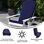 Flash Furniture Savannah Adirondack Rocking Chairs, White with Blue Cushions, 2 Pack (2JJC14705CSBLWH)~#|#~sp195660314_sc7